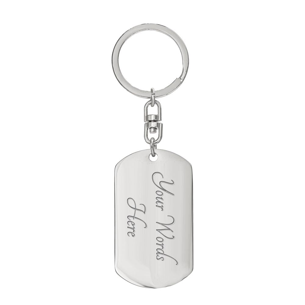 Pet Lover | Dog Tag Keychain