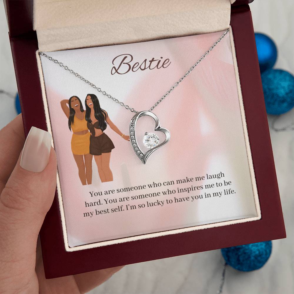 My Bestie | You Are Someone Who Inspires Me | Pendant Necklace