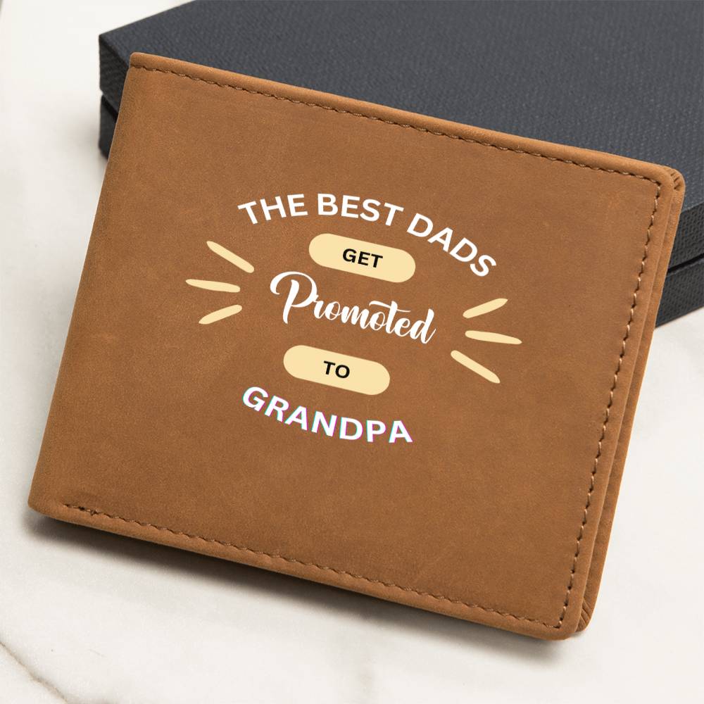 To My Grandpa | Leather Wallet Gift