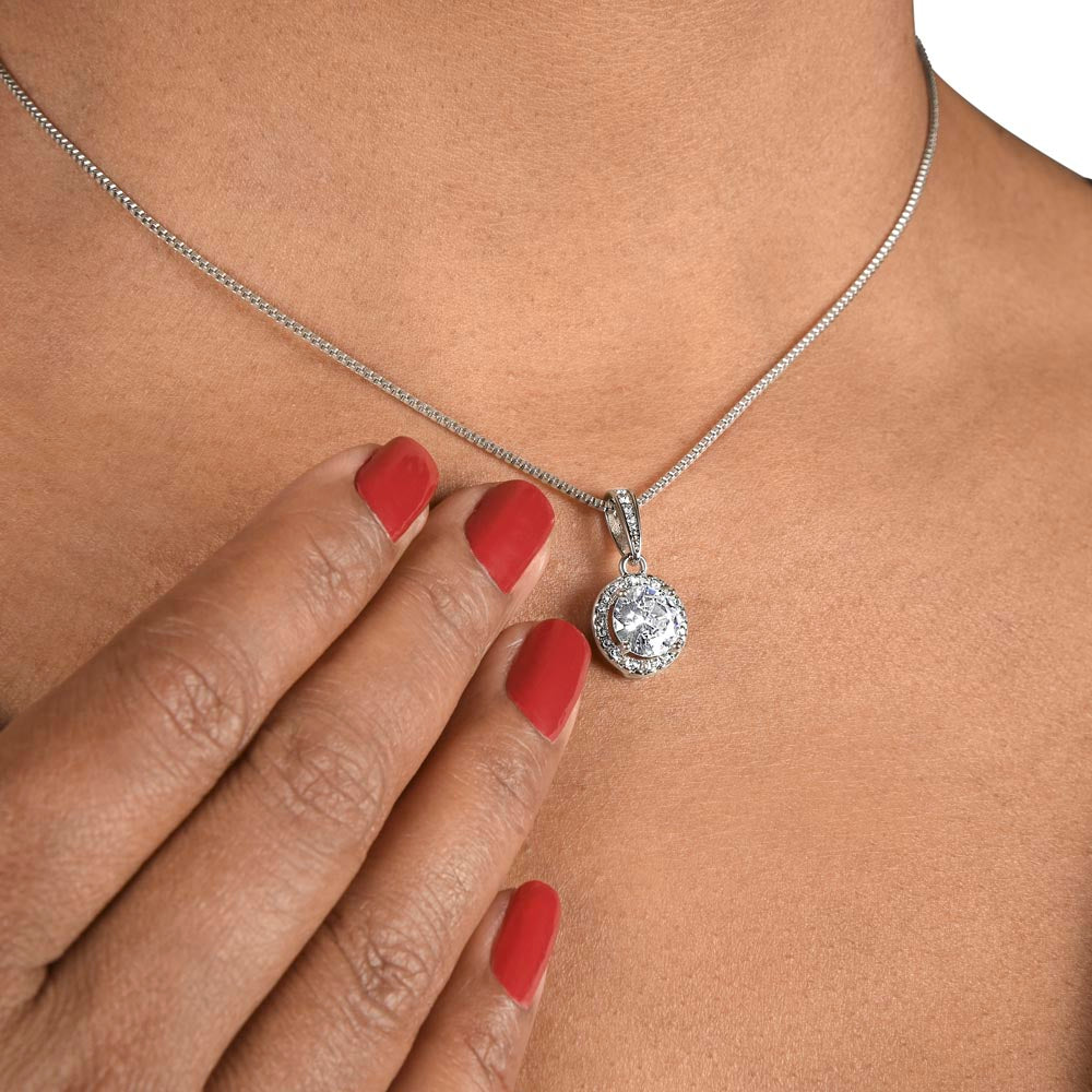 To My Beautiful Wife | I Love You Always And Forever | Jewelry Necklace