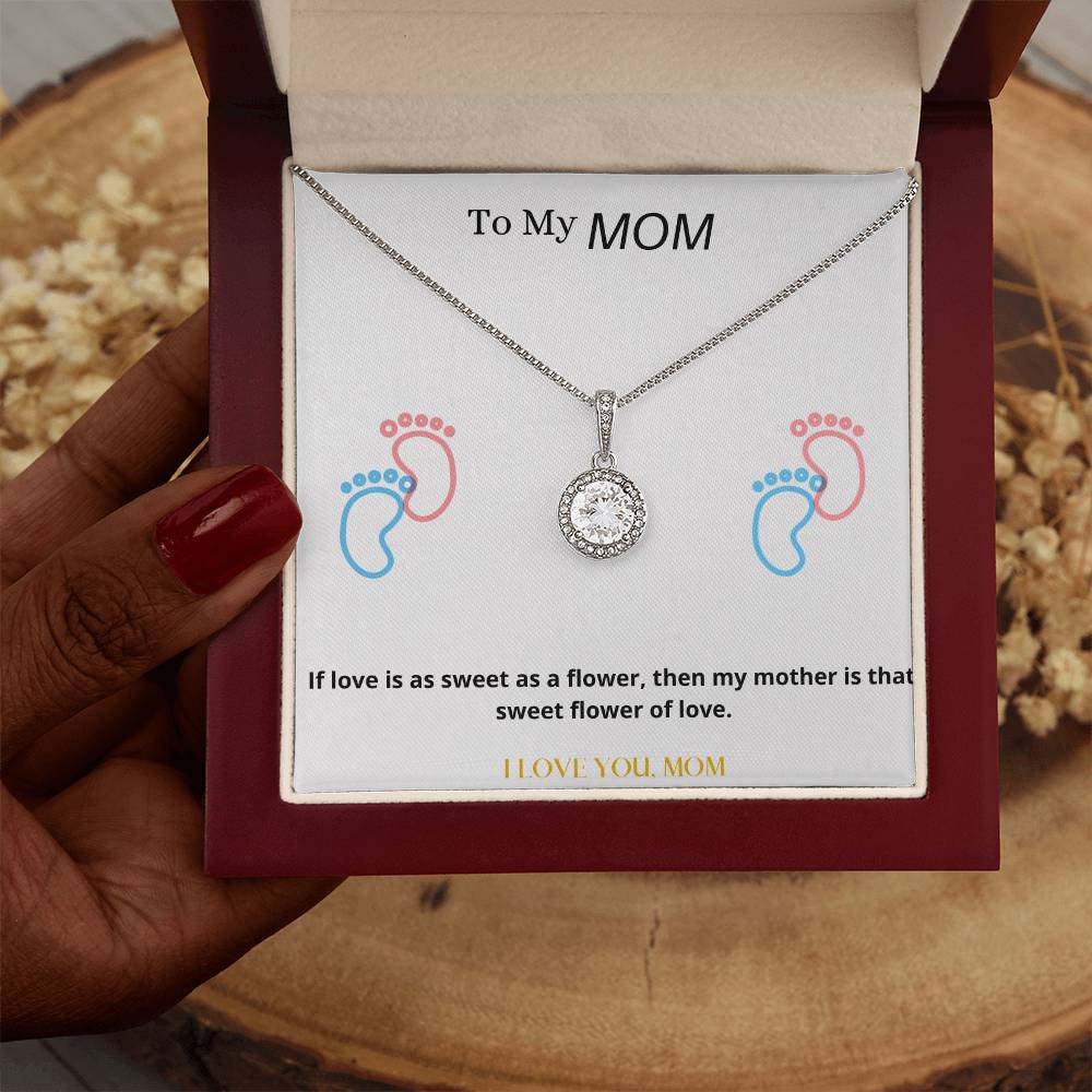 To My Mom | I Love You Mom | Pendant Necklace