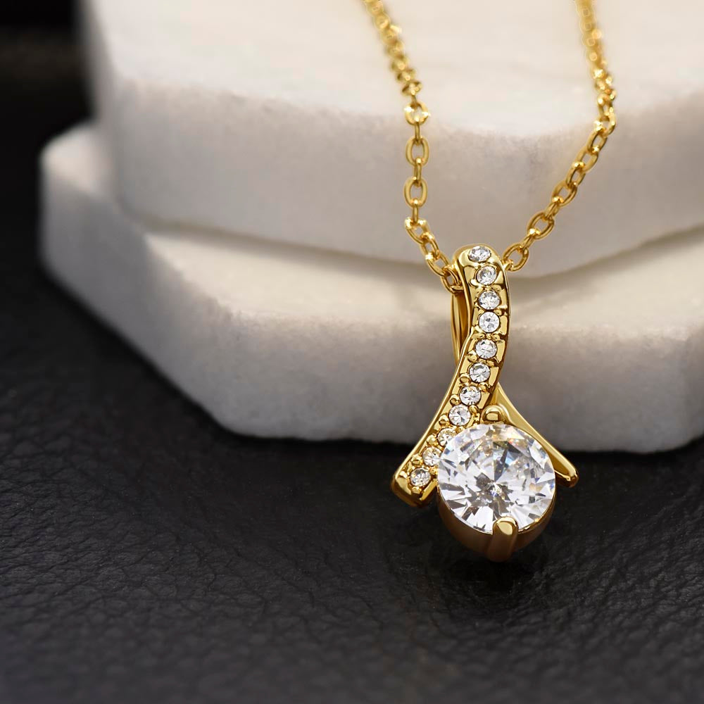 To My Future Wife | I Will Be Loyal | Gold Pendant Necklace