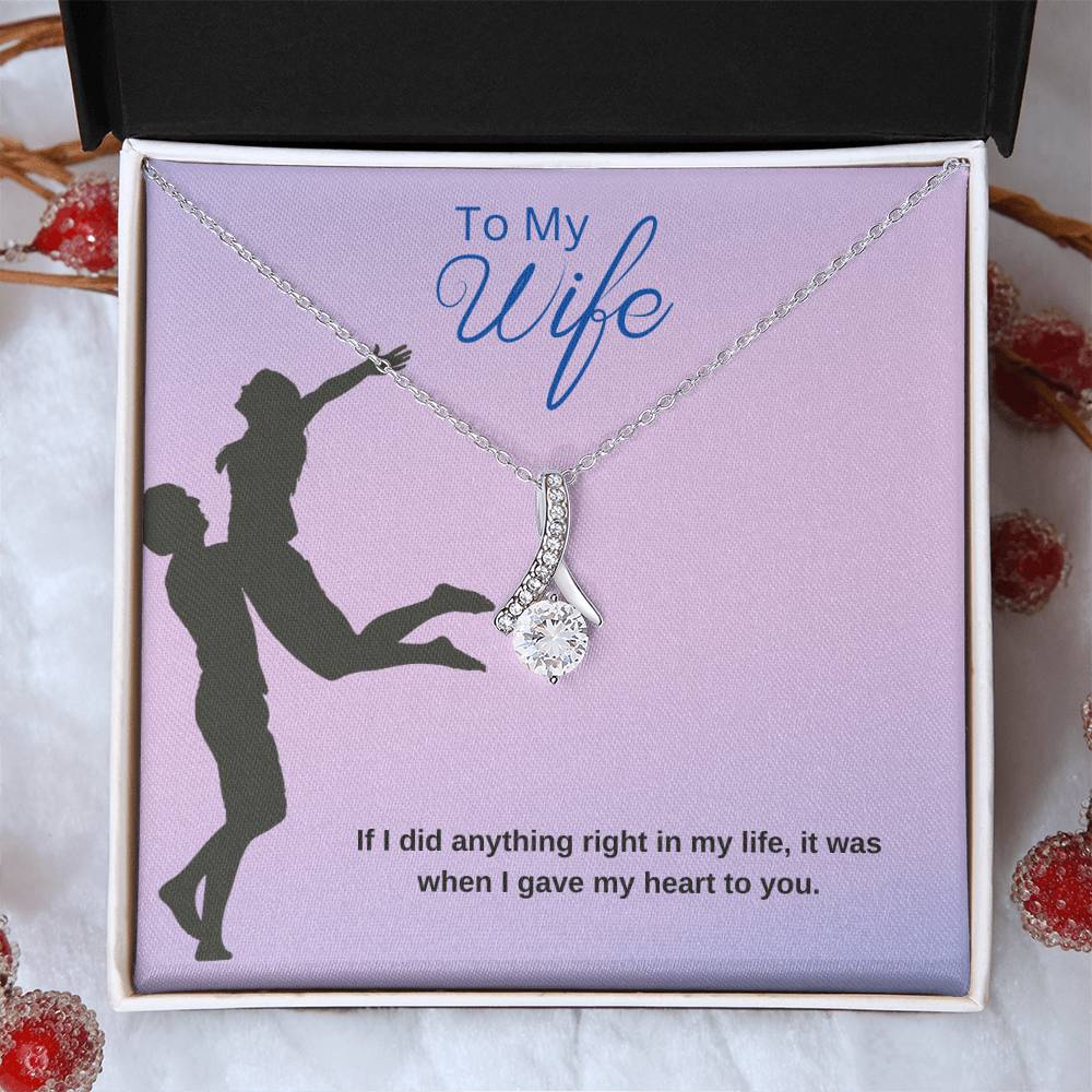 To My Wife | Pendant Necklace