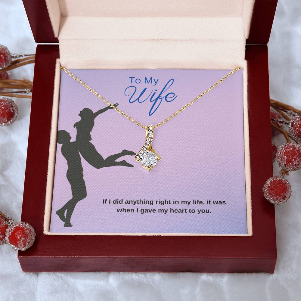 To My Wife | Pendant Necklace