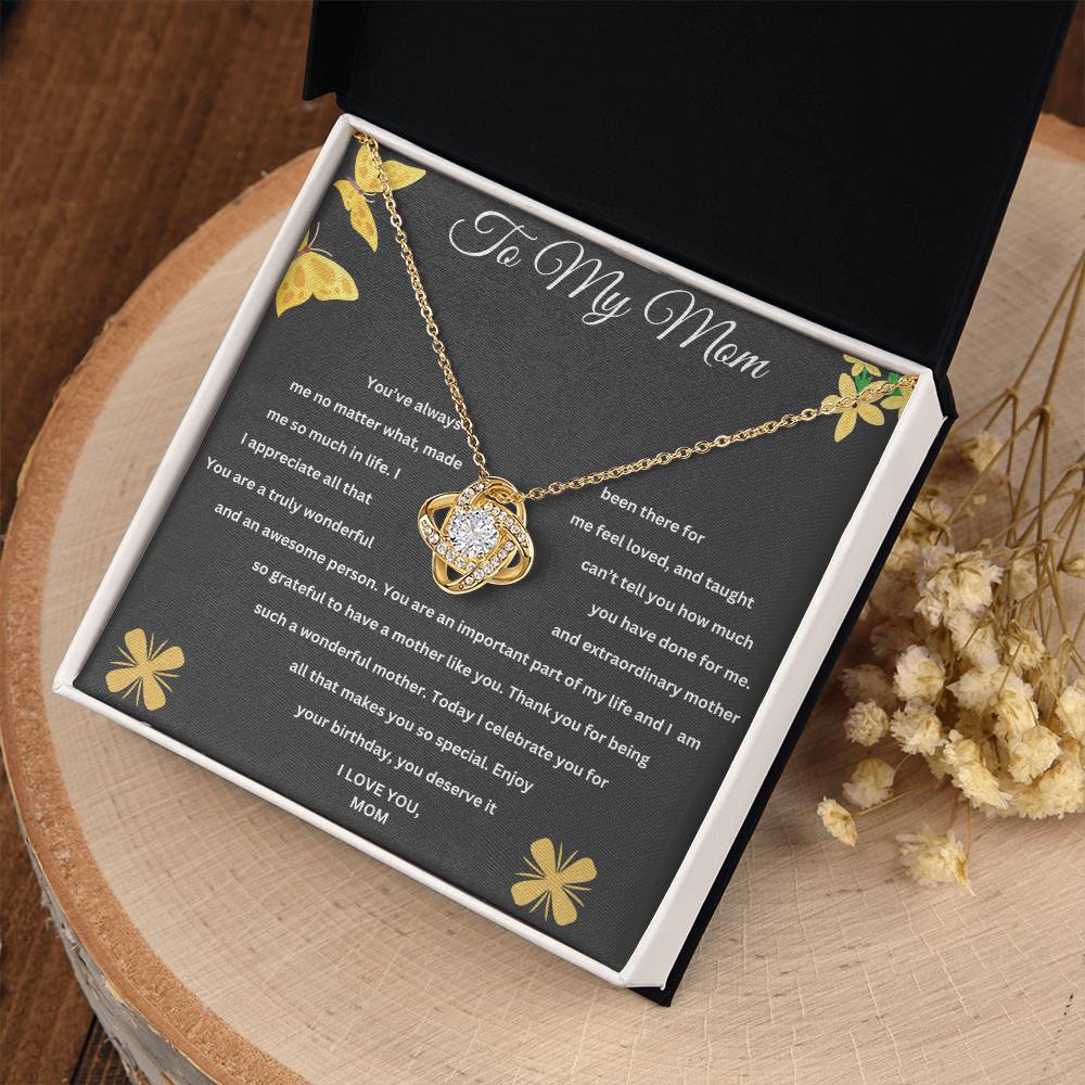 To My Mom | Happy Birthday | Jewelry Necklace