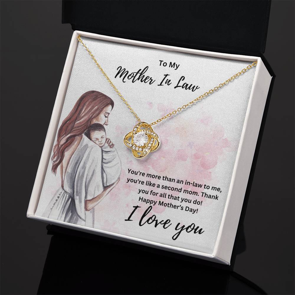 To My Mother In Law | Happy Mother's Day | Jewelry Necklace