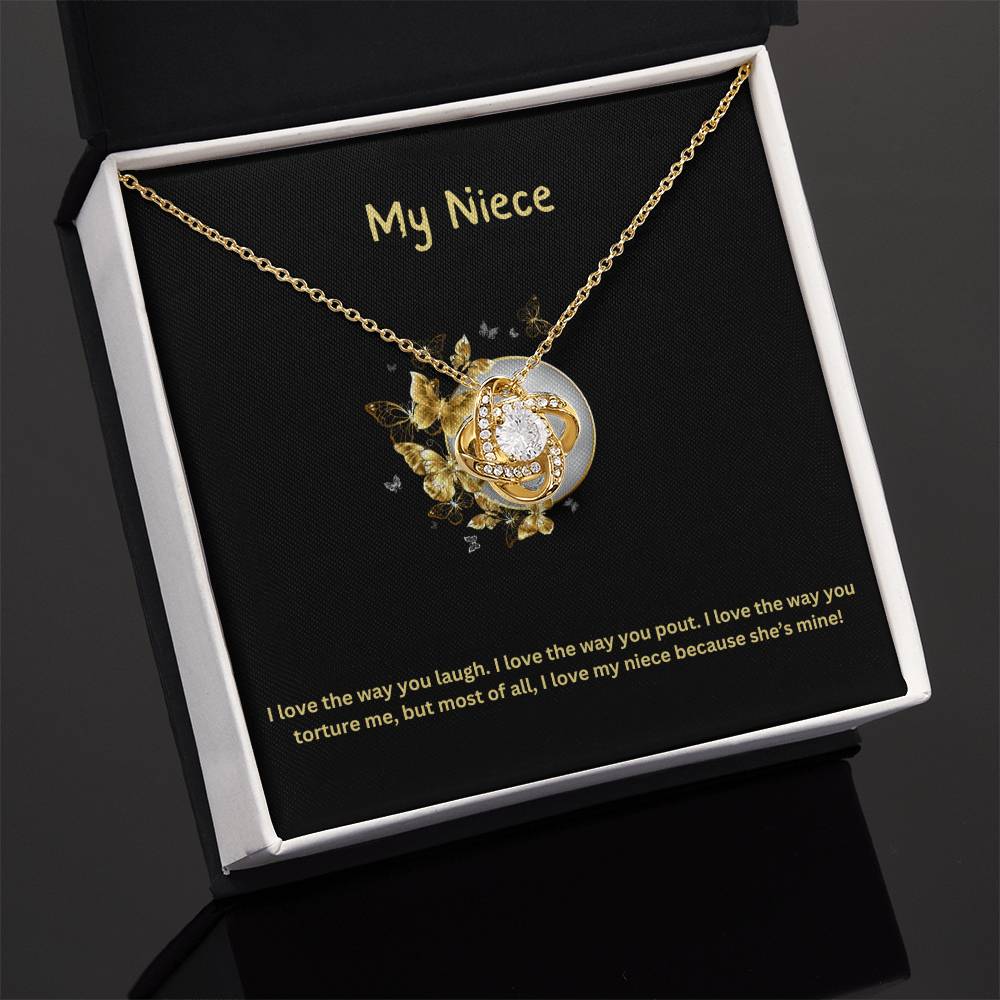 My Niece | I Love The Way You Laugh | Pendant Necklace