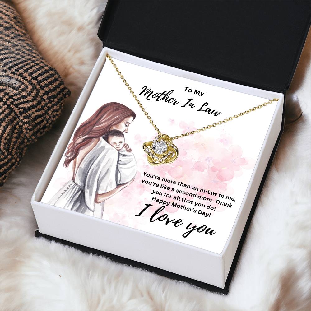 To My Mother In Law | Happy Mother's Day | Jewelry Necklace