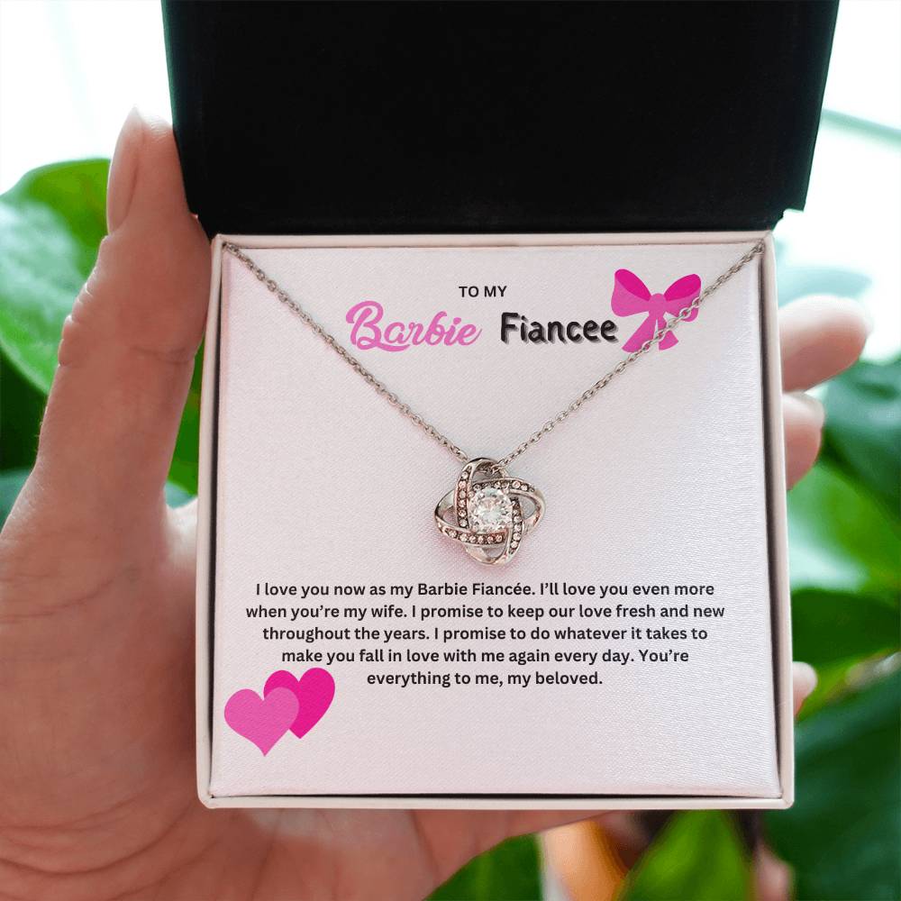 To My Barbie Fiancee | I Promise To Keep Our Love Fresh | Pendant Necklace