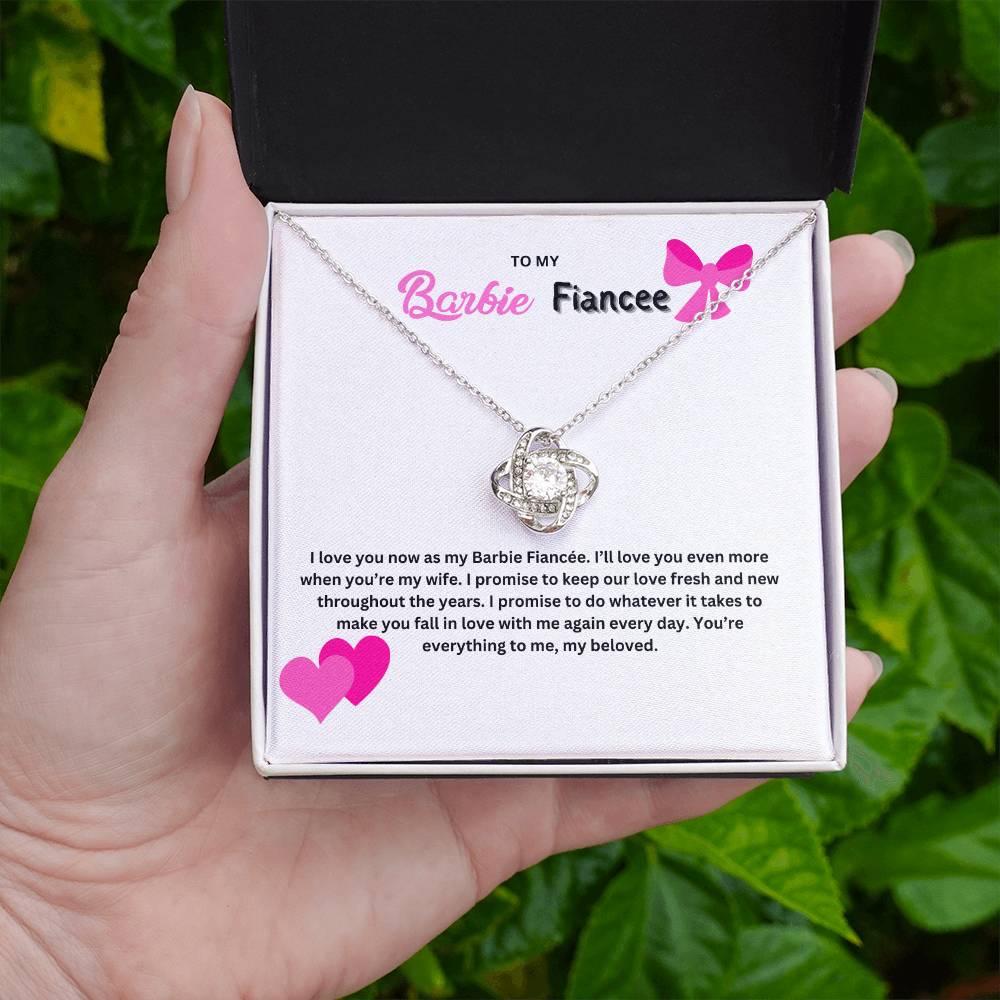 To My Barbie Fiancee | I Promise To Keep Our Love Fresh | Pendant Necklace