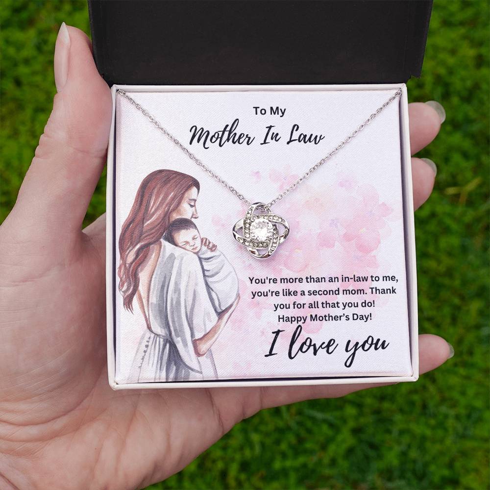 To My Mother In Law | Happy Mother's Day | Jewelry Necklace