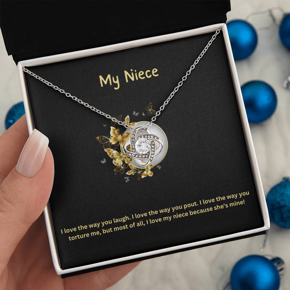 My Niece | I Love The Way You Laugh | Pendant Necklace