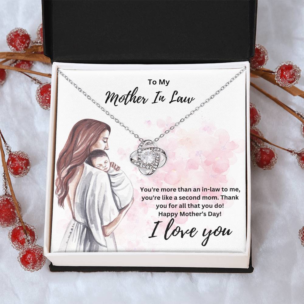 To My Mother In Law | Happy Mother's Day | Jewelry Necklace