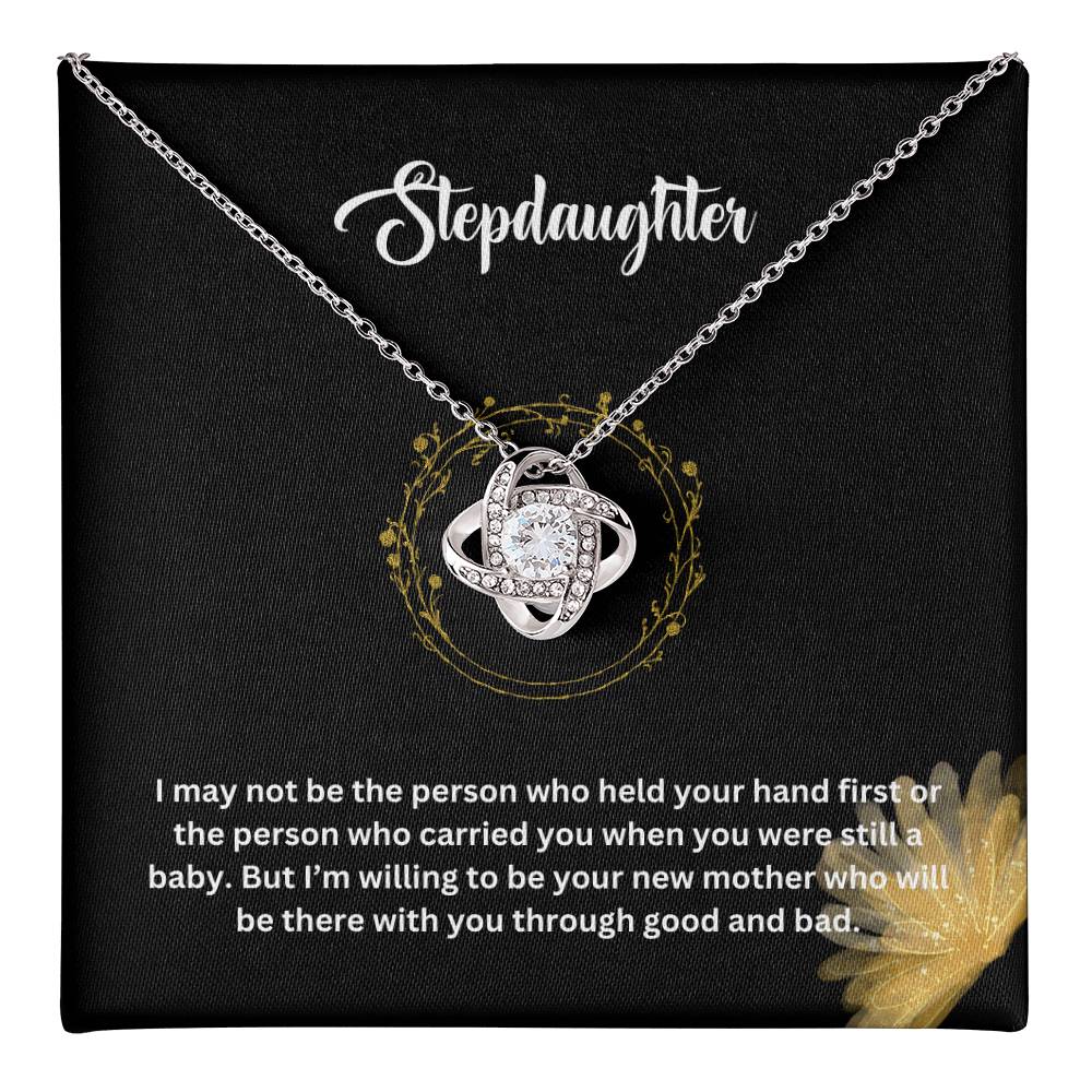 My Stepdaughter | I Will Be There With You Through Good And Bad | Pendant Necklace