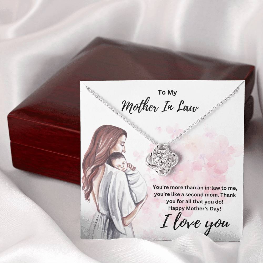 To My Mother In Law | Happy Mother's Day | Jewelry Necklace