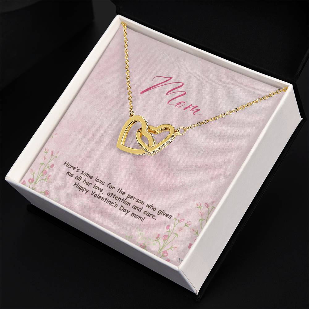 Mom | Happy Valentine's Day | Pendant Necklace