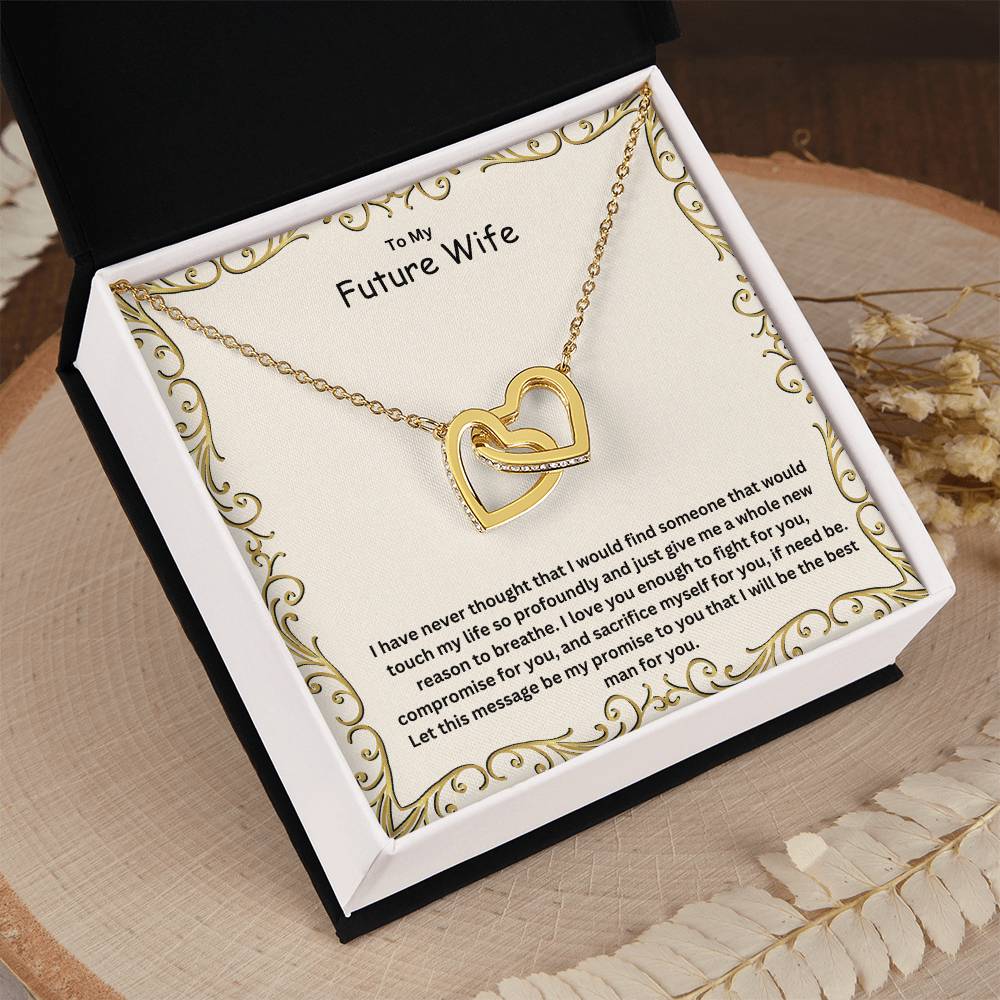 To My Future Wife | I Will Be The Best Man For You | Jewelry Necklace