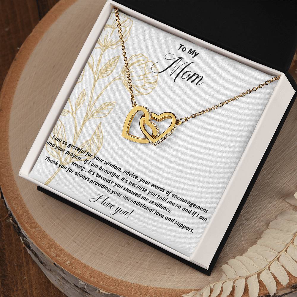 To My Mom | I Am Grateful For Your Wisdom | Necklace