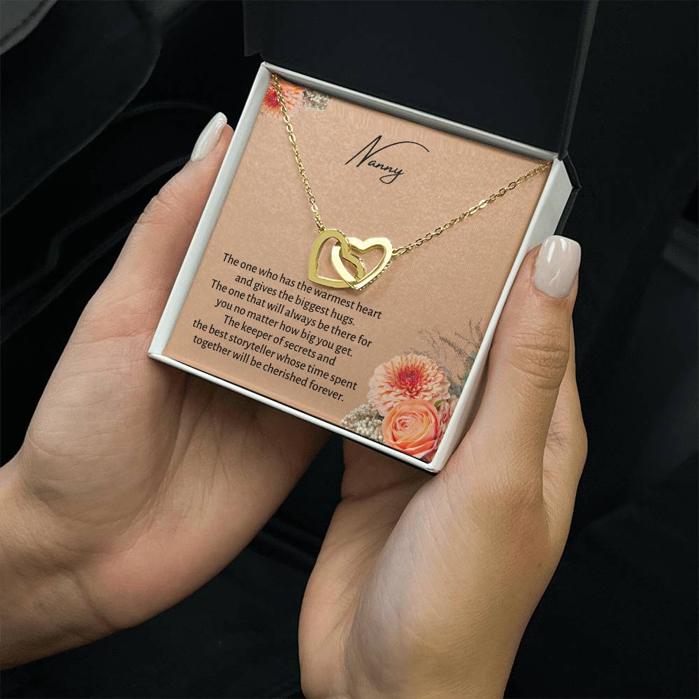 Nanny | The One Who Has The Warmest Heart | Professional Necklace Gift