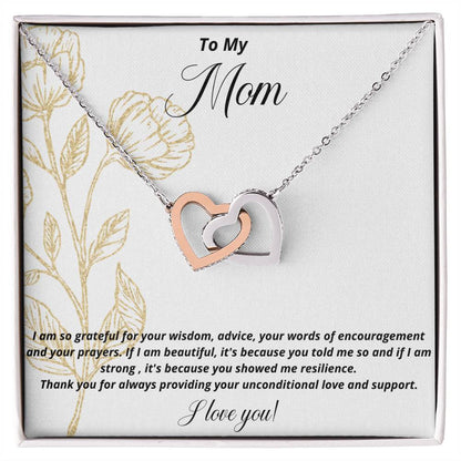 To My Mom | I Am Grateful For Your Wisdom | Necklace