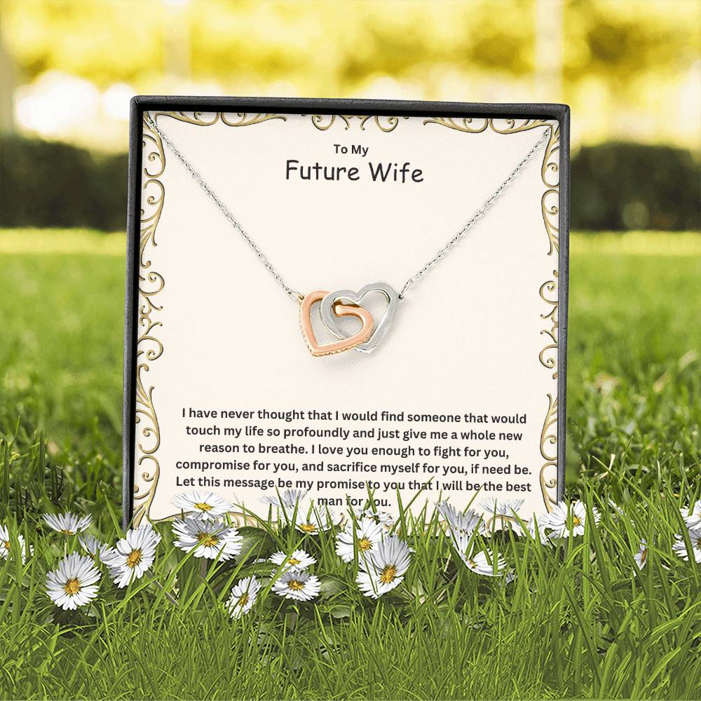 To My Future Wife | I Will Be The Best Man For You | Jewelry Necklace