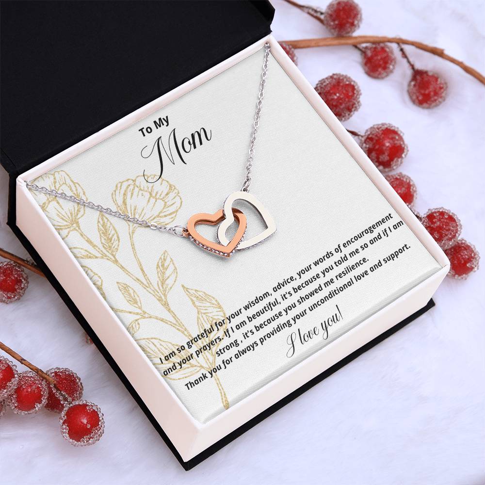 To My Mom | I Am Grateful For Your Wisdom | Necklace