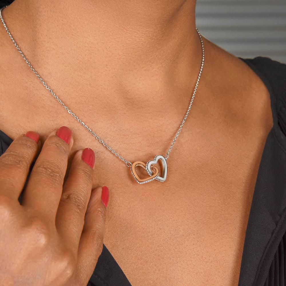 Bonus Mom | I Appreciate All You Do For Us | Heart Pendant Necklace