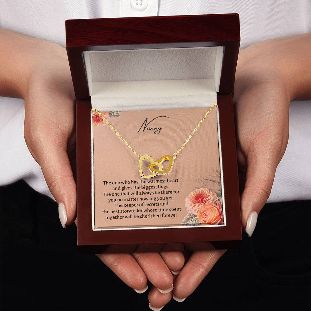 Nanny | The One Who Has The Warmest Heart | Professional Necklace Gift