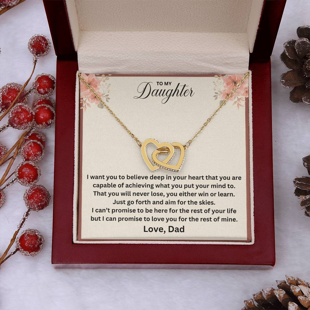 To My Daughter | You Will Never Lose | Pendant Necklace