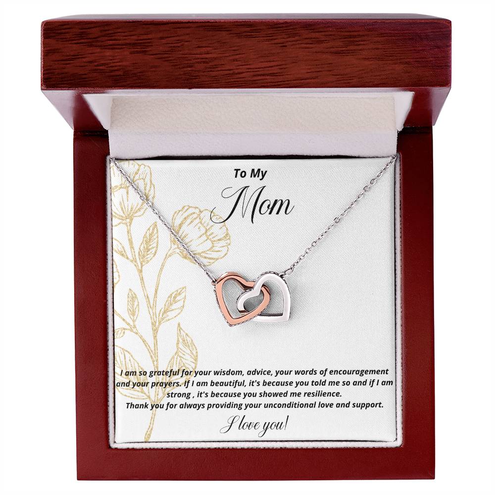 To My Mom | I Am Grateful For Your Wisdom | Necklace