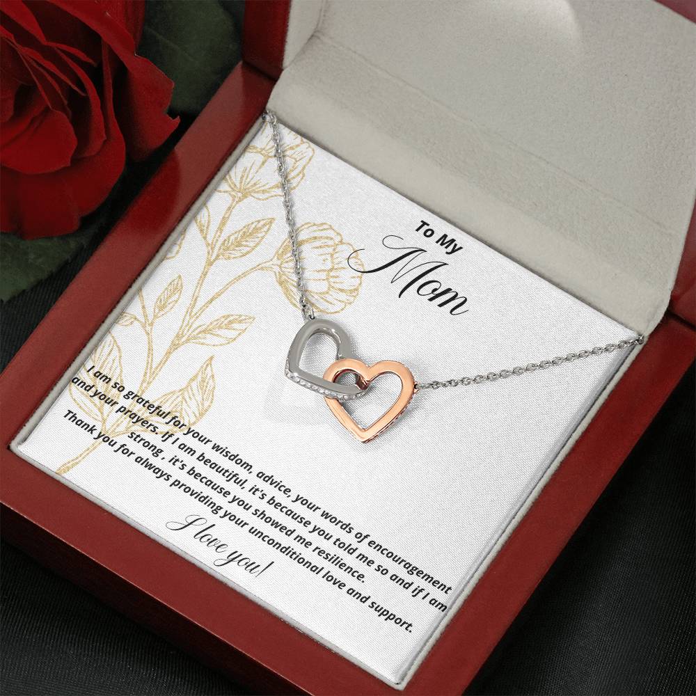 To My Mom | I Am Grateful For Your Wisdom | Necklace