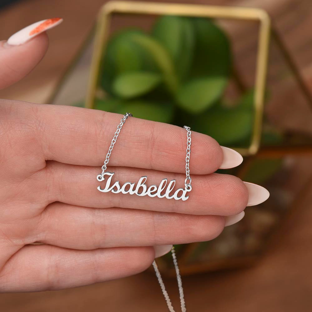 To My Bonus Daughter On Your Sweet Sixteen | Happy Birthday | Custom Name Necklace