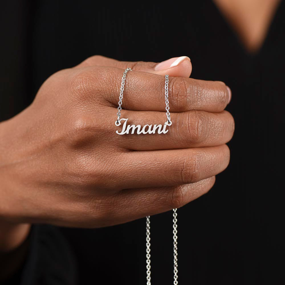 Happy Mother's Day | Thank You For All You Do | Custom Name Necklace