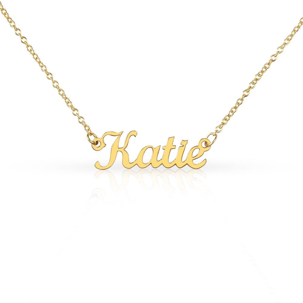 To My Grandma | I Love You | Jewelry Name Necklace