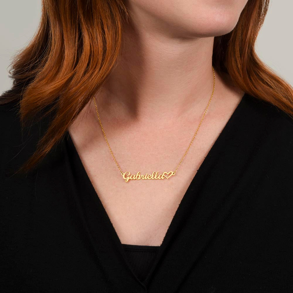 To My Amazing Mom | Gift From Children | Name Necklace