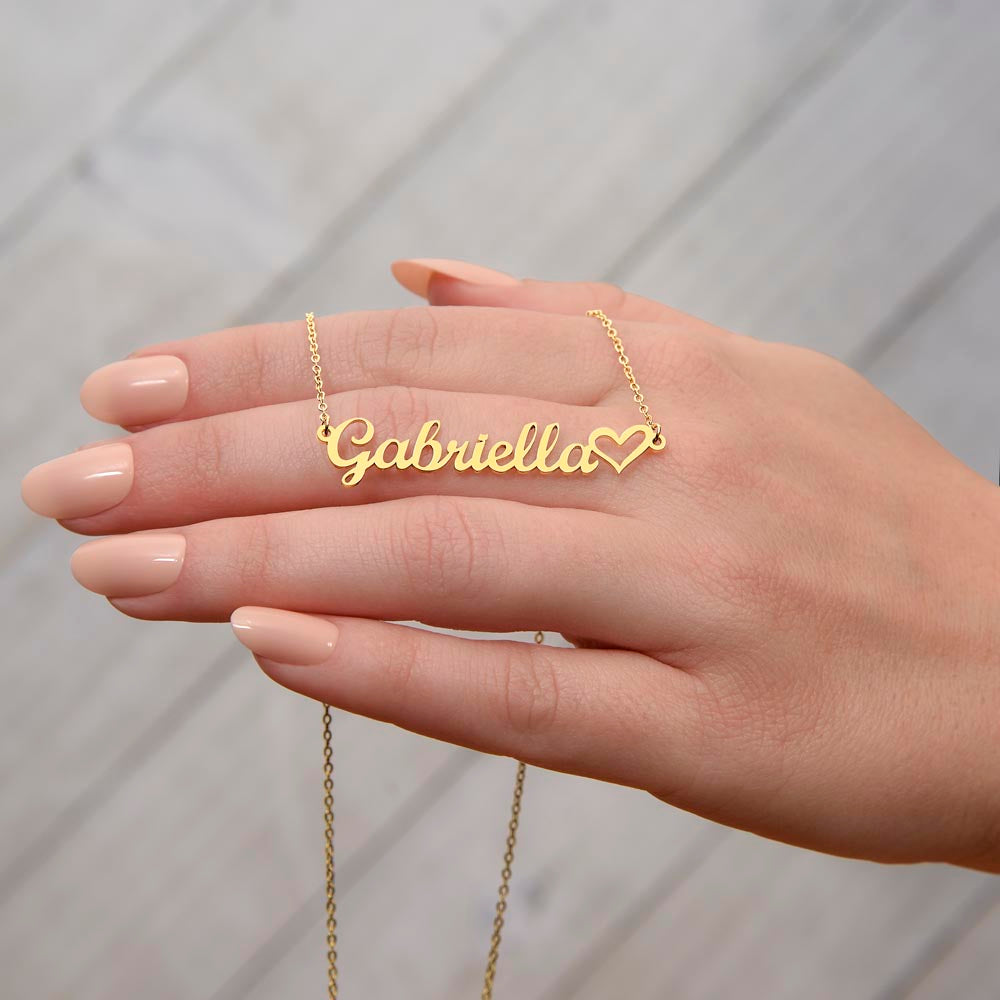 To My Amazing Mom | Gift From Children | Name Necklace