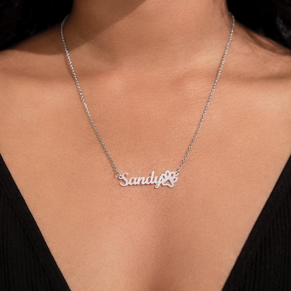 My Friend | Thank You For Your Kindness | Custom Name Necklace