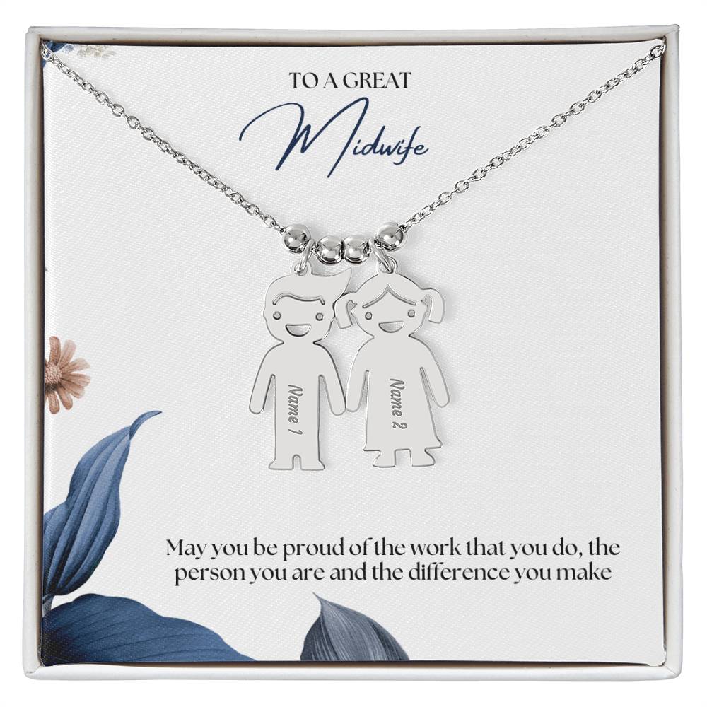 May You Be Proud Of The Work That You Do | Professional Kid Charm Necklace