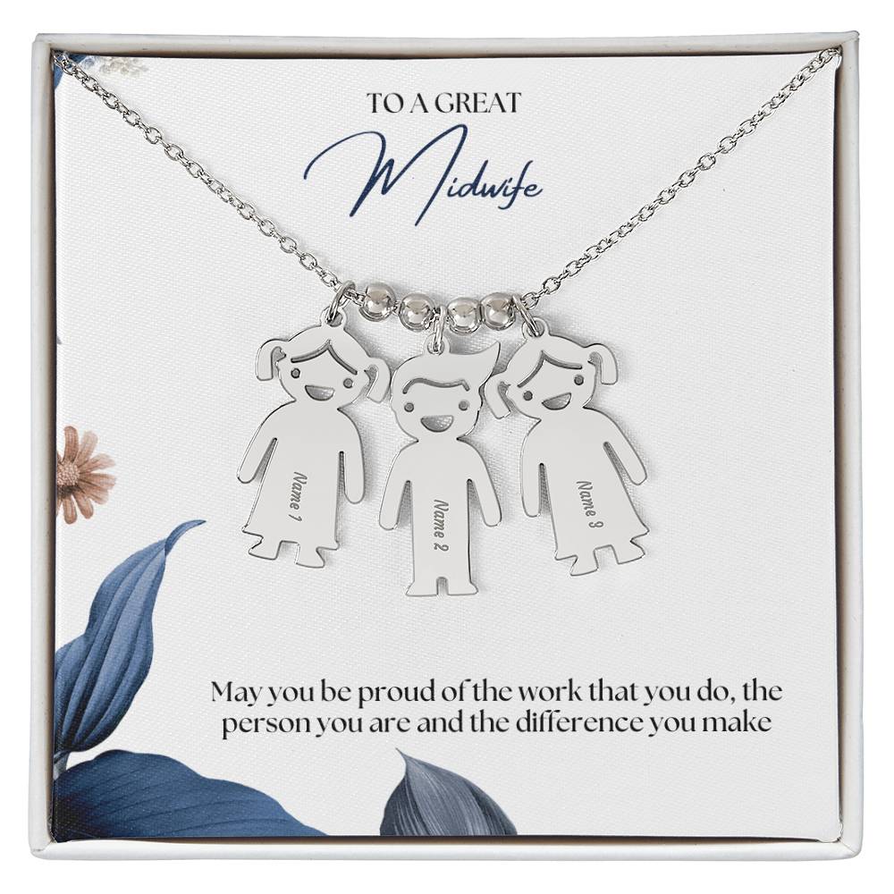 May You Be Proud Of The Work That You Do | Professional Kid Charm Necklace