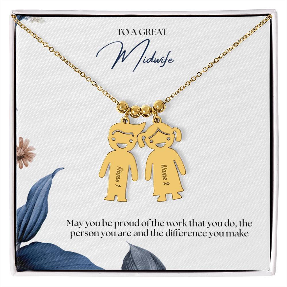 May You Be Proud Of The Work That You Do | Professional Kid Charm Necklace