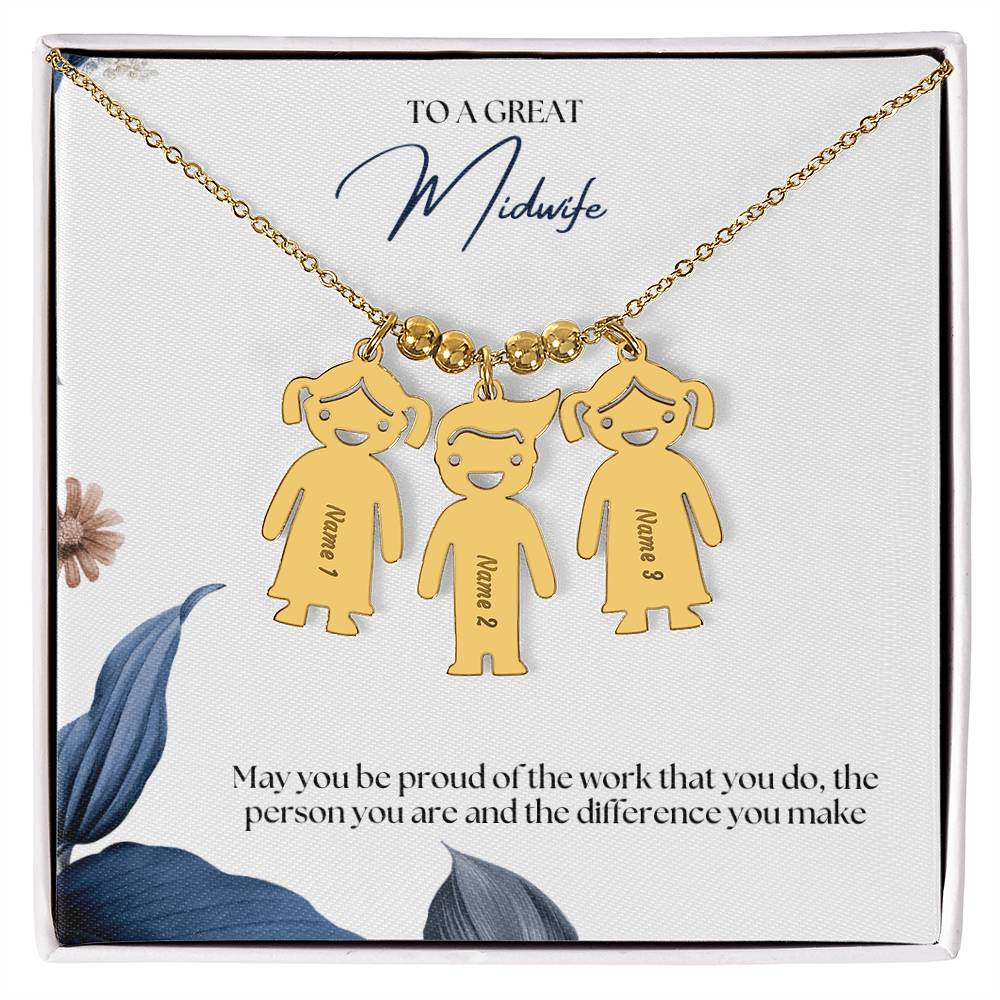 May You Be Proud Of The Work That You Do | Professional Kid Charm Necklace