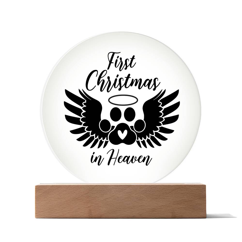 Pet Memorial Circle Plaque