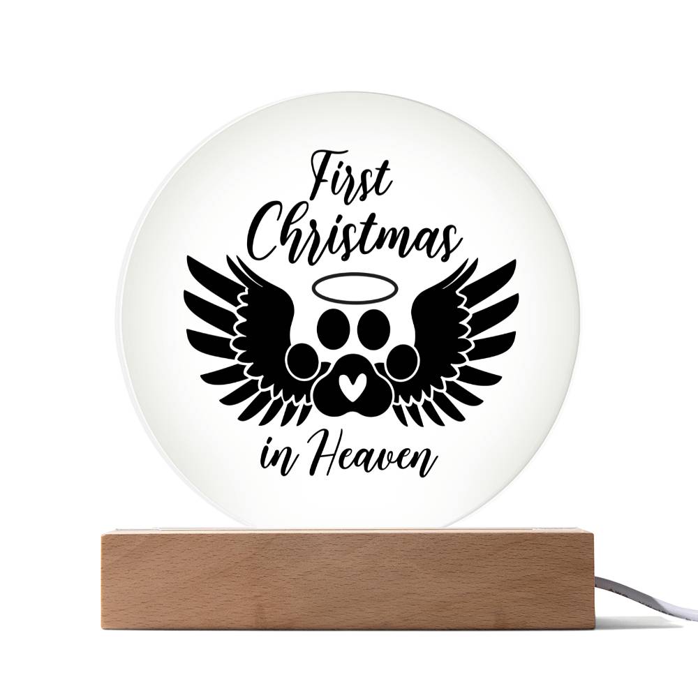 Pet Memorial Circle Plaque