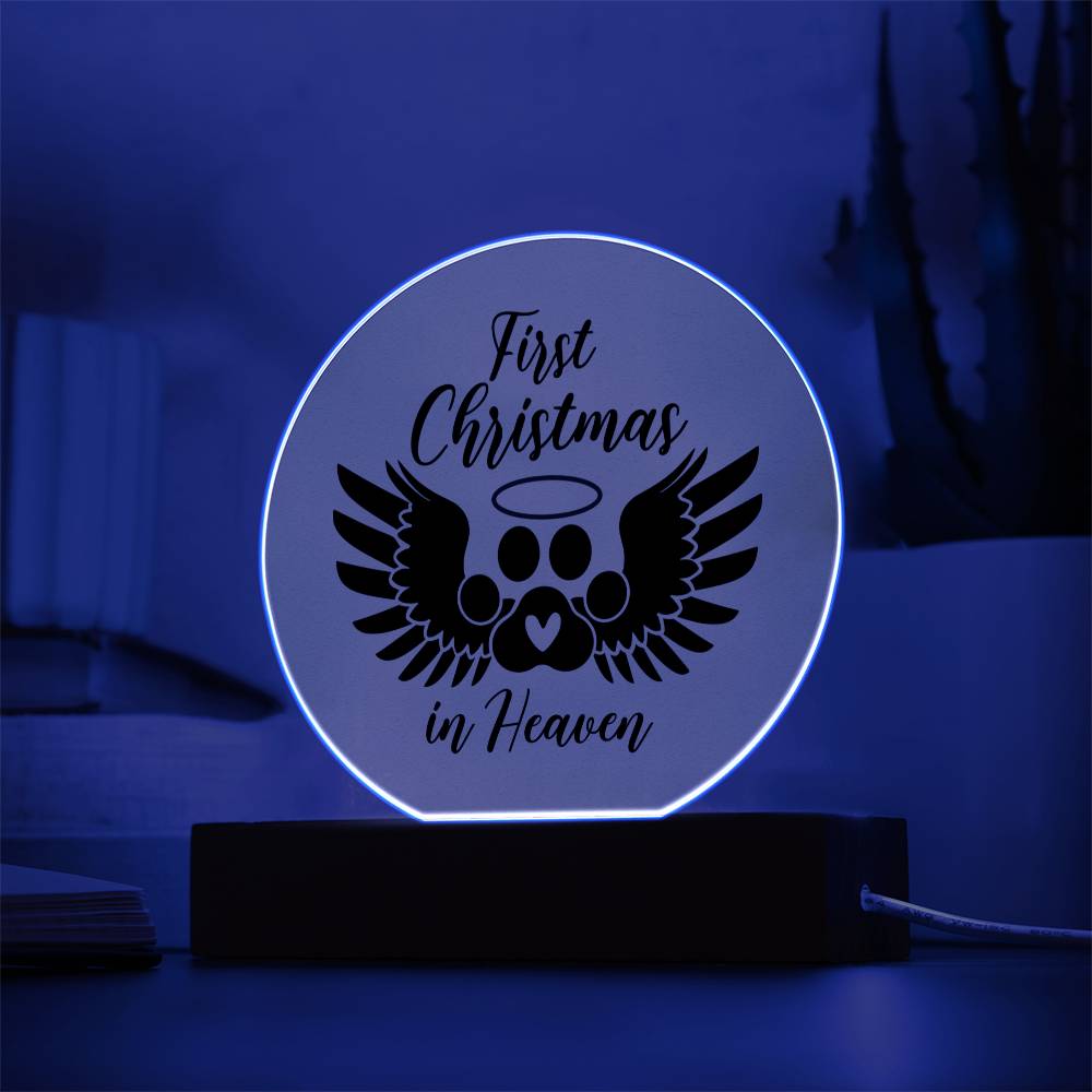 Pet Memorial Circle Plaque