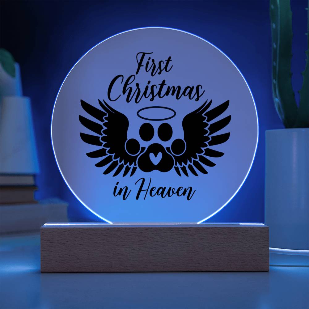 Pet Memorial Circle Plaque