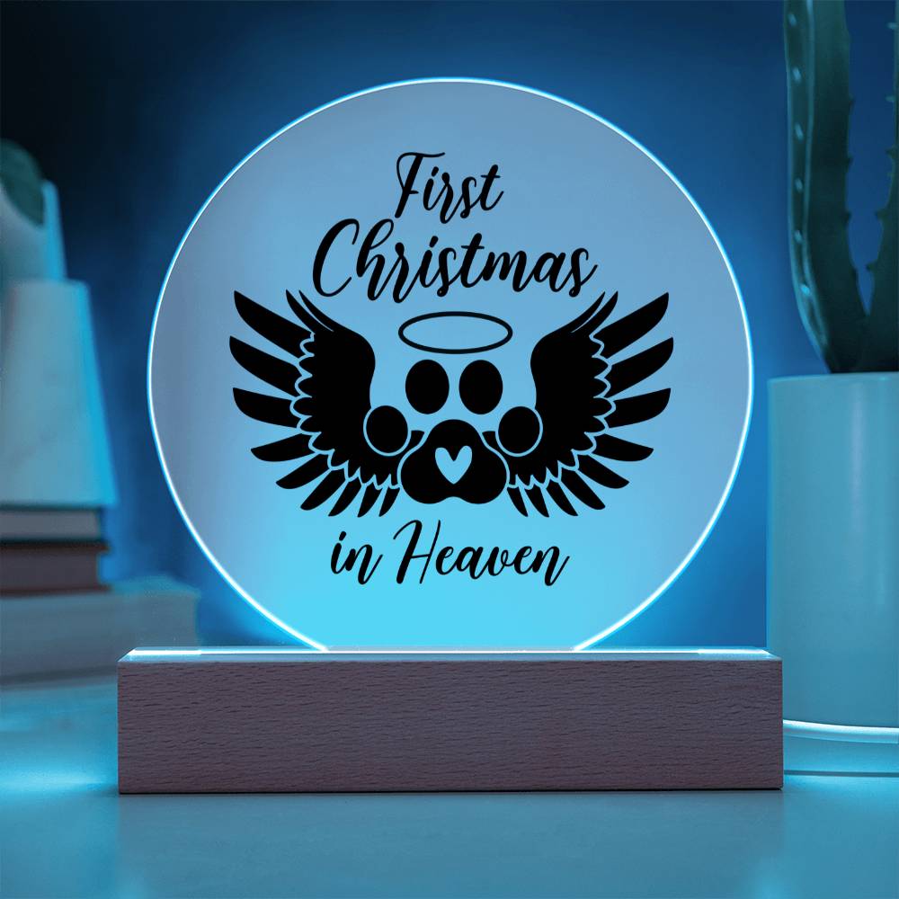 Pet Memorial Circle Plaque