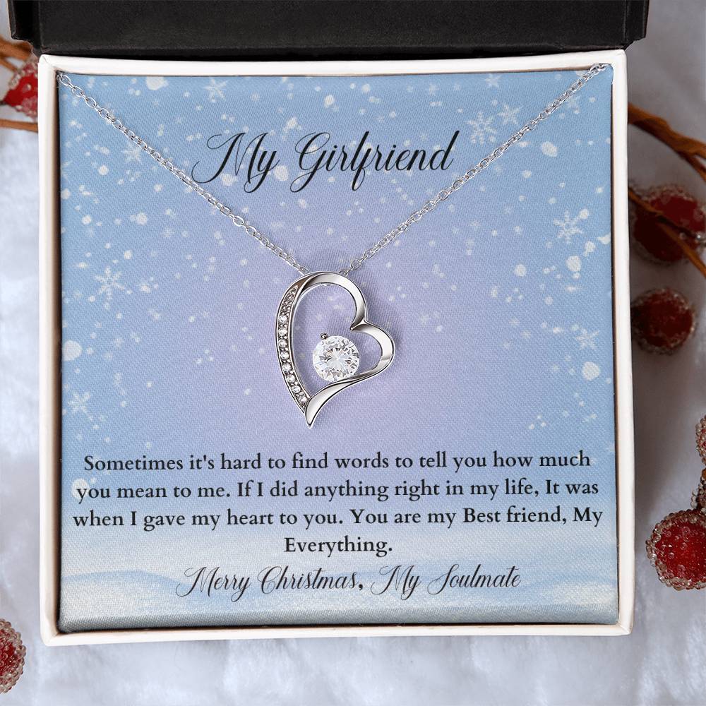 My Girlfriend | Merry Christmas | Pendant Necklace