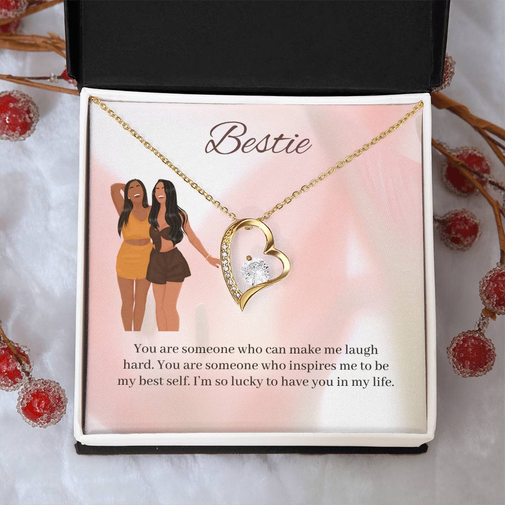 My Bestie | You Are Someone Who Inspires Me | Pendant Necklace