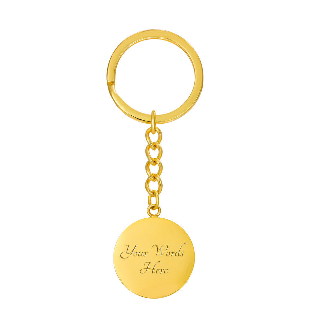 A Piece Of My Heart Went With You | Pet Memorial Key Chain